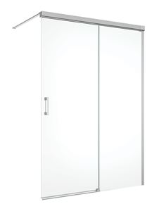 CONCEPT 300 STYLE stěna walk-in 160x200 cm, pravá, aluchrom/čiré sklo