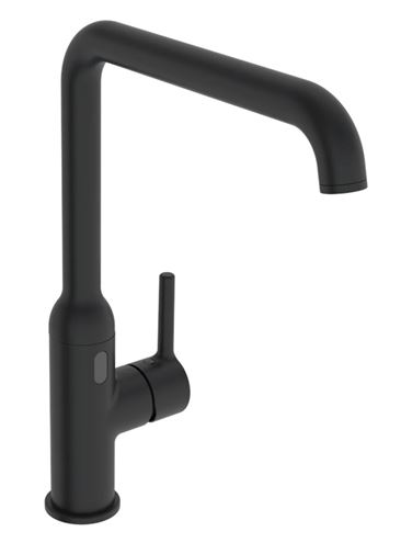 HANSA VANTIS STYLE Hybrid dřezová senzorová baterie, napájení ze sítě, Bluetooth, matná černá 5421220933 Obrázek - Hlavní obrázek