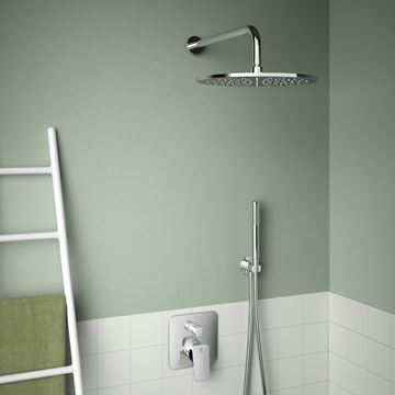 IDEAL STANDARD IDEALRAIN sprchové rameno 400 mm, nástěnné, chrom B9445AA Obrázek - fotka