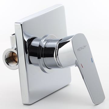 NOVASERVIS METALIA 58 sprchová podomítková baterie, s tělesem, chrom 58050,0 Obrázek - fotka