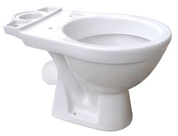 JIKA LYRA PLUS WC kombi mísa, šikmý odpad