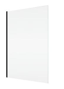 CONCEPT PIVOT STYLE PT-PPS boční stěna 100x190 cm, černá/čiré sklo