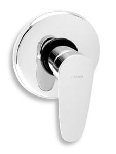 NOVASERVIS TITANIA SMART sprchová podomítková baterie, s tělesem, chrom