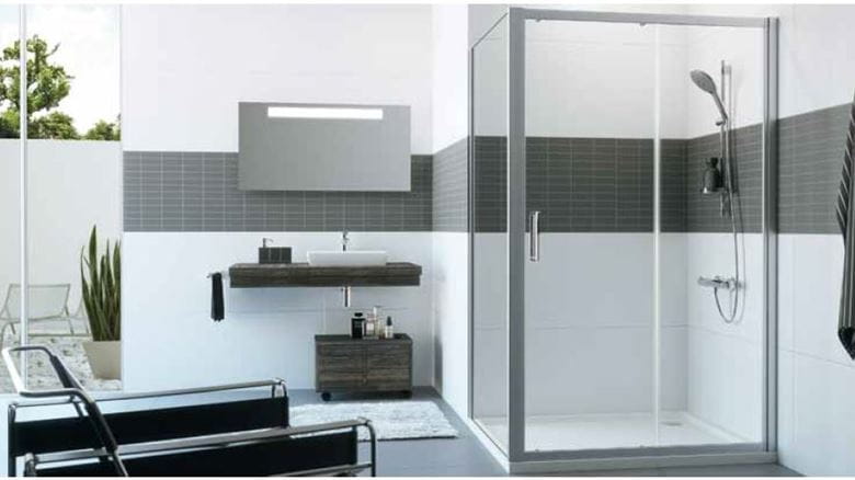 HÜPPE CLASSICS 2 EASY ENTRY SW 800 boční stěna 80x200 cm, pololesklá stříbrná/čiré sklo C25403.069.322 Obrázek - fotka