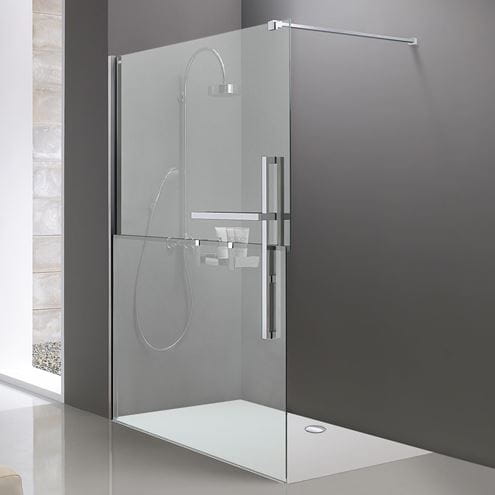 HÜPPE DUPLO PURE stěna walk-in 100x200 cm, chrom/čiré sklo DT0000.C91.322 Obrázek - Hlavní obrázek