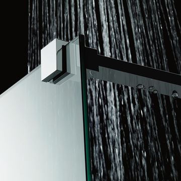 HÜPPE DUPLO PURE stěna walk-in 140x200 cm, chrom/čiré sklo DT0004.C91.322 Obrázek - fotka