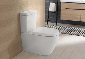 VILLEROY & BOCH SUBWAY 2.0 WC kombi mísa, zadní odpad, DirectFlush, CeramicPlus, alpská bílá 5617R0R1 Obrázek - fotka