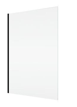HÜPPE SELECT+ stěna walk-in 120x200 cm, Black Edition/čiré sklo