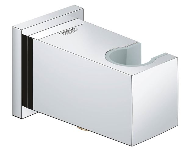 GROHE EUPHORIA CUBE držák ruční sprchy s připojením na vodu, chrom 26370000 Obrázek - Hlavní obrázek