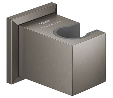 GROHE ALLURE BRILLIANT nástěnný držák ruční sprchy, kartáčovaný hard graphite