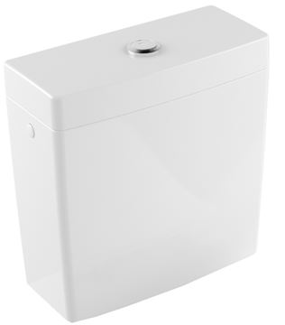 VILLEROY & BOCH VENTICELLO WC kombi nádržka, boční a zadní přívod vody, Dual-Flush, alpská bílá