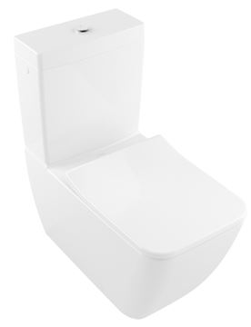 VILLEROY & BOCH VENTICELLO WC kombi nádržka, boční a zadní přívod vody, Dual-Flush, alpská bílá 57071101 Obrázek - fotka