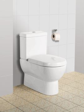 VILLEROY & BOCH SUBWAY WC kombi nádržka, boční a zadní přívod vody, CeramicPlus, bílá alpin 772311R1 Obrázek - fotka