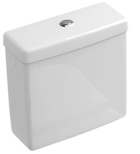 VILLEROY & BOCH SUBWAY WC kombi nádržka, boční a zadní přívod vody, CeramicPlus, bílá alpin