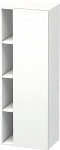 DURAVIT DURASTYLE nízká skříňka 50x36x140 cm, 1 dvířka, 3 police, panty vpravo, matná bílá
