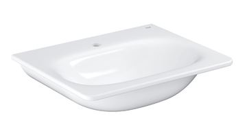 GROHE ESSENCE umyvadlo 60 cm, s otvorem pro baterii a přepadem, PureGuard, alpská bílá