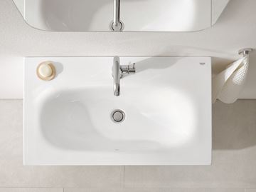 GROHE ESSENCE umyvadlo 60 cm, s otvorem pro baterii a přepadem, PureGuard, alpská bílá 3956500H Obrázek - fotka