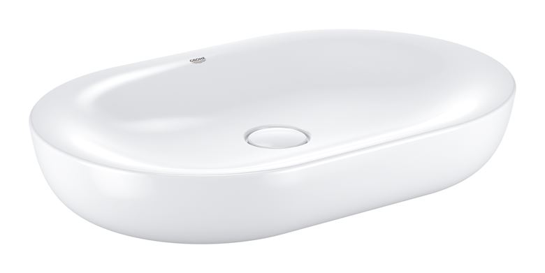 GROHE ESSENCE umyvadlo na desku 60 cm, bez přepadu, PureGuard, alpská bílá 3960800H Obrázek - Hlavní obrázek