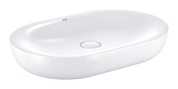 GROHE ESSENCE umyvadlo na desku 60 cm, bez přepadu, PureGuard, alpská bílá