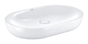 GROHE ESSENCE umyvadlo na desku 60 cm, bez přepadu, PureGuard, alpská bílá