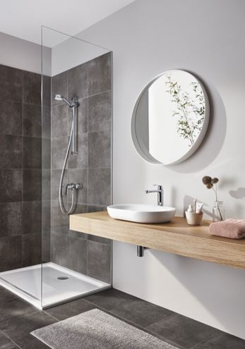 GROHE ESSENCE umyvadlo na desku 60 cm, bez přepadu, PureGuard, alpská bílá 3960800H Obrázek - fotka