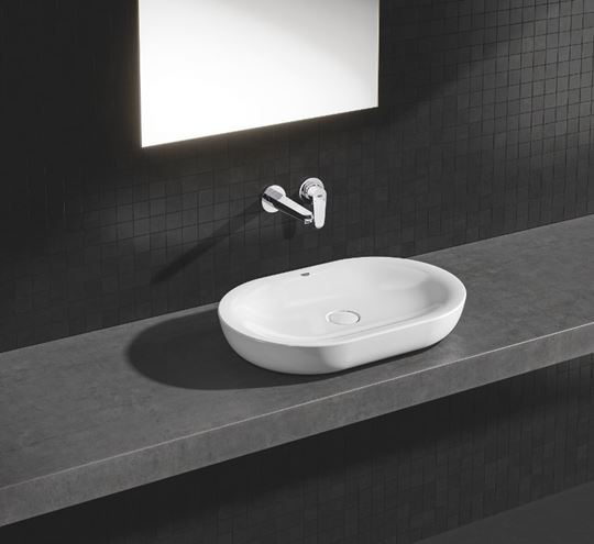 GROHE ESSENCE umyvadlo na desku 60 cm, bez přepadu, PureGuard, alpská bílá 3960800H Obrázek - fotka