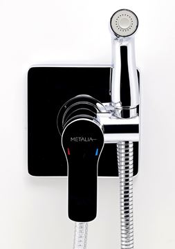 NOVASERVIS METALIA 54 bidetová podomítková baterie, se sprškou, s tělesem, chrom 54211,0 Obrázek - fotka