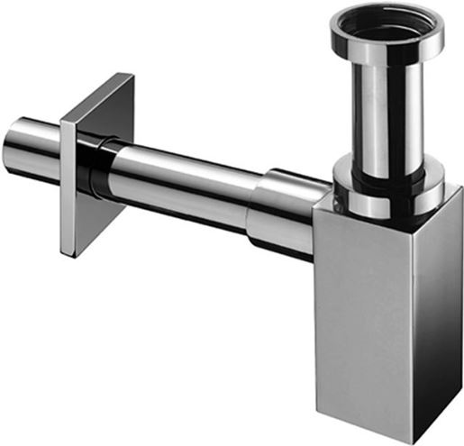 SCHELL QUAD designový sifon k umyvadlu DN32, s převlečnou maticí 5/4, chrom 015050699 Obrázek - Hlavní obrázek