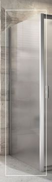 RAVAK BLIX BLPS 90 boční stěna 90x190 cm, satin/sklo grape