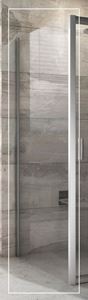 RAVAK BLIX BLPS 80 boční stěna 80x190 cm, satin/čiré sklo