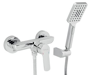 NOVASERVIS METALIA 54 sprchový set s baterií, ruční sprcha, hadice, držák, chrom