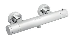 NOVASERVIS METALIA 54 sprchová nástěnná termostatická baterie, chrom