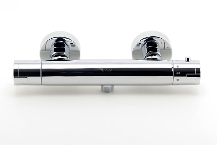 NOVASERVIS METALIA 54 sprchová nástěnná termostatická baterie, chrom 54960/1,0 Obrázek - fotka