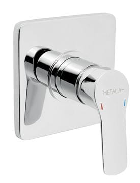 NOVASERVIS METALIA 54 sprchová podomítková baterie, s tělesem, chrom