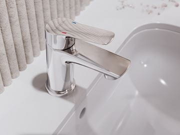 NOVASERVIS METALIA 54 umyvadlová stojánková baterie, s odtokovou soupravou, Eco, chrom 54003,0 Obrázek - fotka