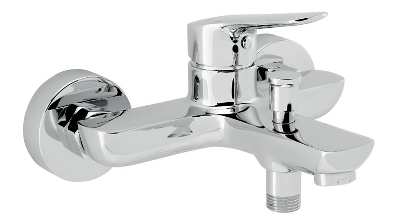NOVASERVIS METALIA 54 vanová nástěnná baterie, s přepínačem, chrom 54020/1,0 Obrázek - Hlavní obrázek
