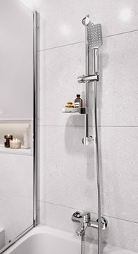 NOVASERVIS METALIA 54 vanová nástěnná baterie, s přepínačem, chrom 54020/1,0 Obrázek - fotka
