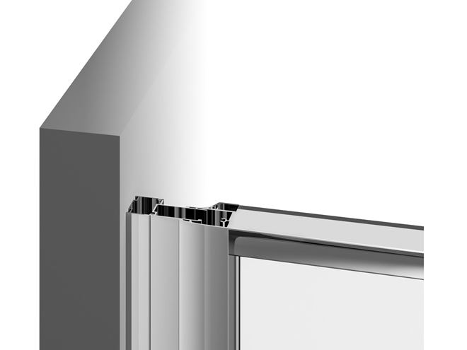 RAVAK PIVOT PNPS nastavovací profil ke sprchovým koutům výška 190 cm, satin E778801U19000 Obrázek - fotka