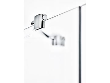 RAVAK SMARTLINE SMPS 90 L boční stěna 90x190 cm, chrom/čiré sklo 9SL70A00Z1 Obrázek - fotka