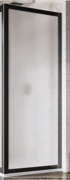 RAVAK SUPERNOVA APSS 80 boční stěna 80x198 cm, černá/plast pearl