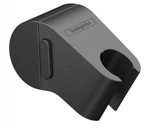 HANSGROHE WALLSTORIS nástěnný otočný držák ruční sprchy, matná černá