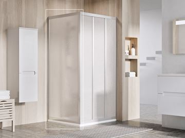 RAVAK SUPERNOVA APSS 75 boční stěna 75x198 cm, satin/plast pearl 94030UR211 Obrázek - fotka