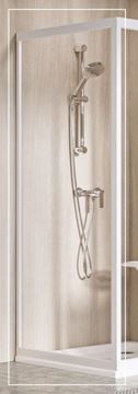 RAVAK SUPERNOVA APSS 75 boční stěna 75x198 cm, bílá/čiré sklo