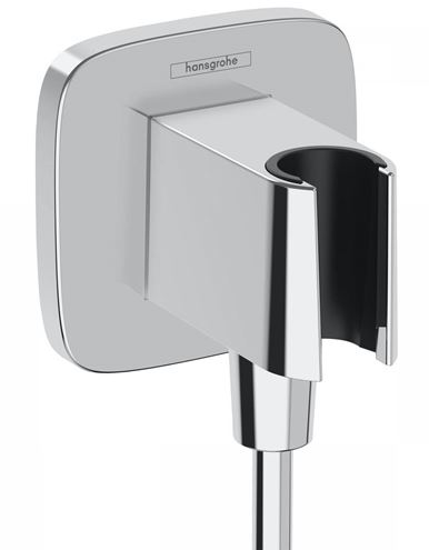 HANSGROHE FIXFIT Q držák ruční sprchy s připojením na vodu, chrom 26887000 Obrázek - Hlavní obrázek