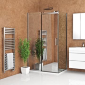 ROTH AMBIENT LINE AMB 900 boční stěna 90x200 cm, brillant/čiré sklo 621-9000000-00-02 Obrázek - fotka