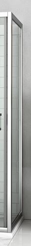 ROTH LEGA LINE LLB 1000 boční stěna 100x190 cm, brillant/sklo intim 553-1000000-00-21 Obrázek - Hlavní obrázek