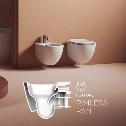 ARTCERAM FILE 2.0 závěsné WC, Rimless splachování, grey olive FLV004 15,00 Obrázek - fotka