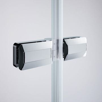 HÜPPE DESIGN PURE vanová zástěna 1200x1500 mm, pravá, skládací, stříbrná lesklá/sklo čiré 8P2402.092.322 Obrázek - fotka