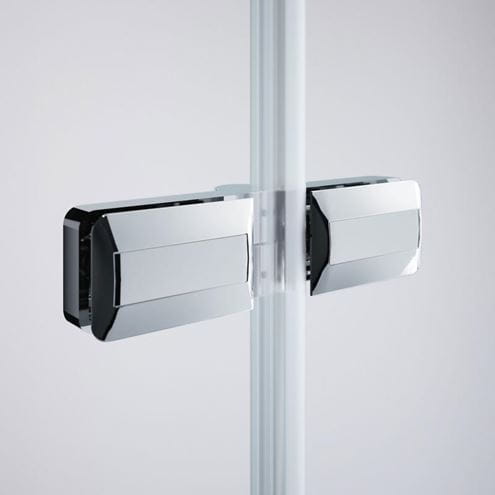 HÜPPE DESIGN PURE vanová zástěna 1000x1500 mm, pravá, skládací, stříbrná lesklá/sklo čiré 8P2401.092.322 Obrázek - fotka