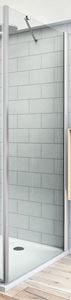 ROTH TOWER LINE TB 900 boční stěna 90x200 cm, brillant/čiré sklo